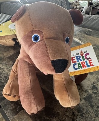 Kohls Cares Brown Bear Plush Eric Carle 10'' Brown Bear What Do You See