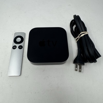 Apple TV 3rd Generation HD Media Streamer 8GB with Remote Controller HDMI Black 