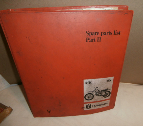 Husqvarna Motorcycle Spare Parts List Master Manual 360 125 CR WR SC 400 450