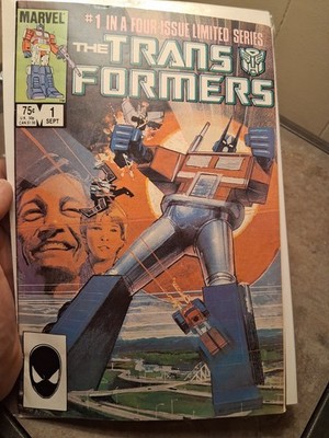 Marvel comics Transformers #1 1st print