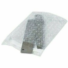50-4x7.5 Bubble Out Pouches Bags Wrap Cushioning Self Seal Clear 4" x 7.5"