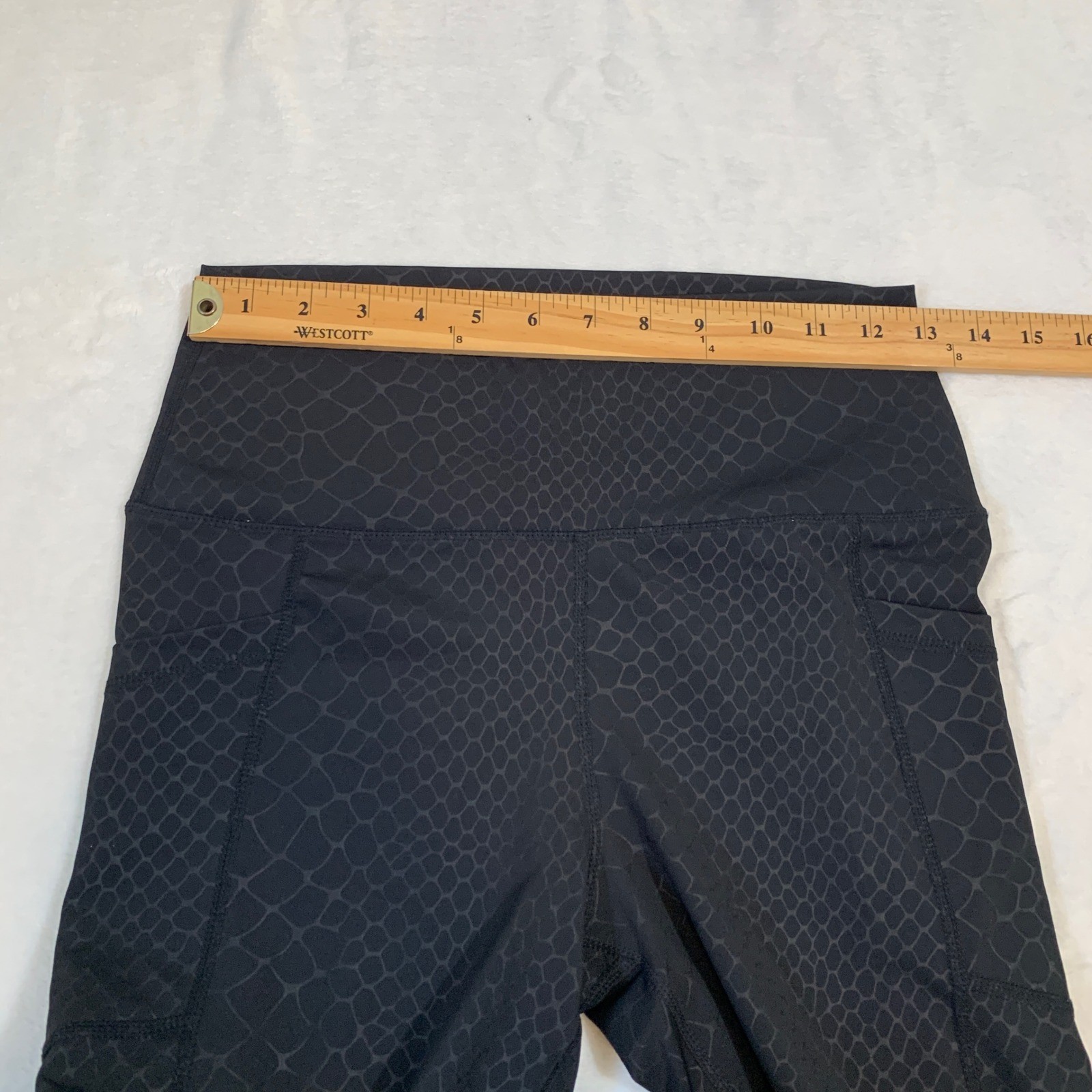 90 Degree by Reflex Black Python Embossed High Wa… - image 7