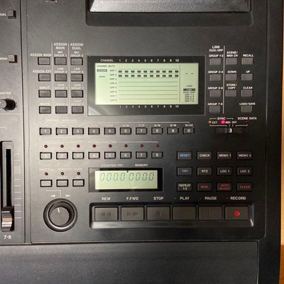 TASCAM MIDI STUDIO 688 8 Track Cassette MTR Analog Mixer Vintage