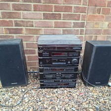 Panasonic SA-HD52 Compact HiFi System & speakers cd player cassette record