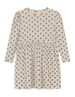 MäDchen Kleid Name It Nmfonine Ls, Peyote Melange, GrößE 92, Baumwolle