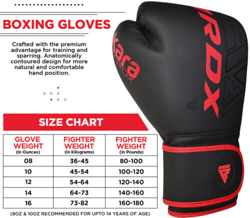 RDX Boxing Gloves for Men Women Muay Thai MMA Punching Kickboxing Sparring Glove - Picture 9 of 63