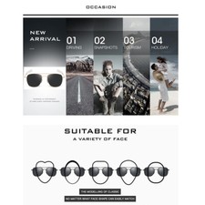 Aviator Sunglasses Premium Military Pilot Ultraviolet Mens Polarized Sunglasses 9