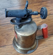 Vintage Otto Bernz Brass Blow Torch For Display Untested As Is Made In USA