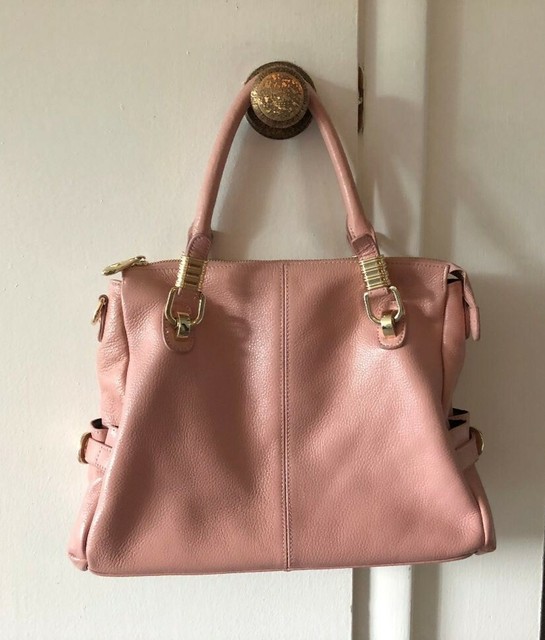 Pink Leather Medium Handbag eBay