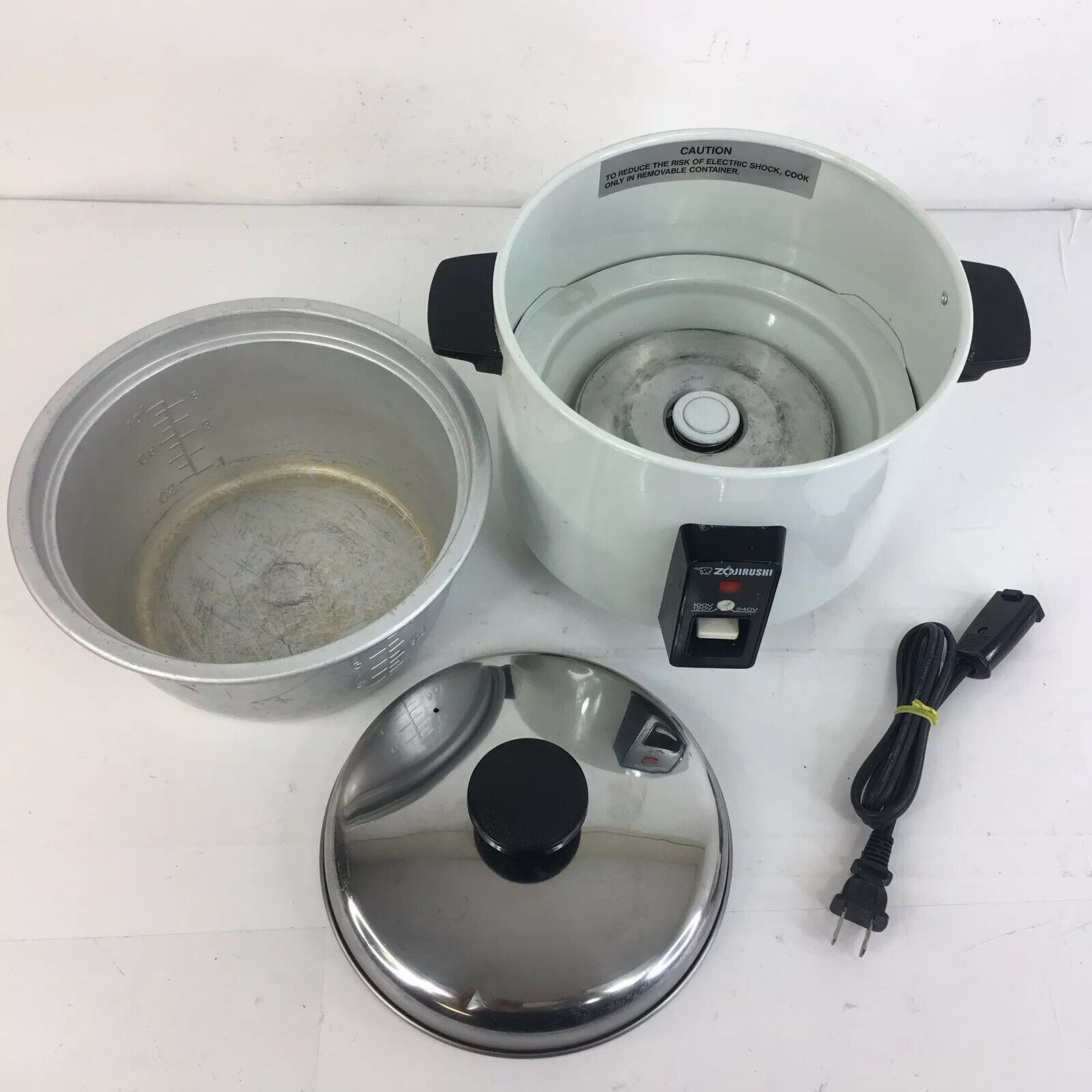 Zojirush NRW10 World Series TriVoltage 5 Cup Rice Cooker/ Steam Cooker eBay