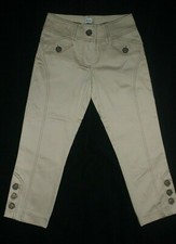 CACHE' Sand Crop Pants Riding Style Pants Capri  Size 0