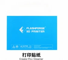 5PCS Flashforge 3D printer print sticker build plate tape to Dreamer Creator Pro