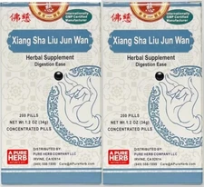 2 of Xiang Sha Liu Jun Wan, 兰州佛慈制药香砂六君丸200 PILLS, Herbal Supplement,兰州佛慈中华老字号