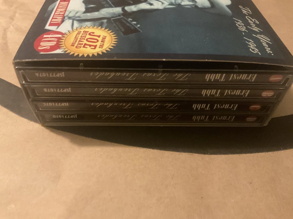 Ernest Tubb - The Early Years 1936-1945 4 CD Box Set JSP - Early Country Foto 3 de 4