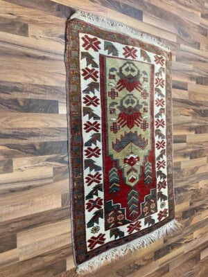 ✔ Türkei | 79 x 123 | Handgeknüpft | Orientteppich | Carpet | Rug ‼️ - Bild 1 von 4