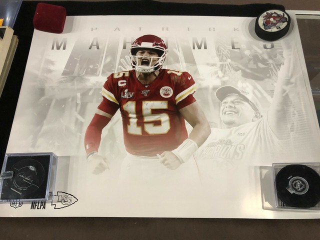 patrick mahomes signed jersey ebay