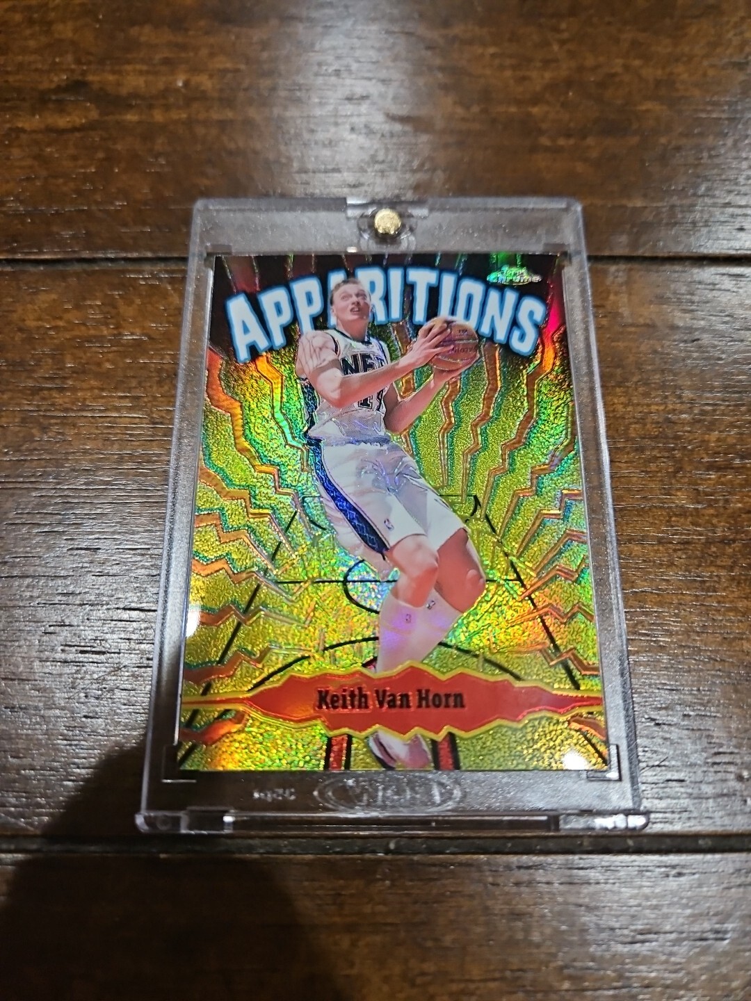 1998-99 Apparitions Refractor Keith Van Horn Topps Chrome /100