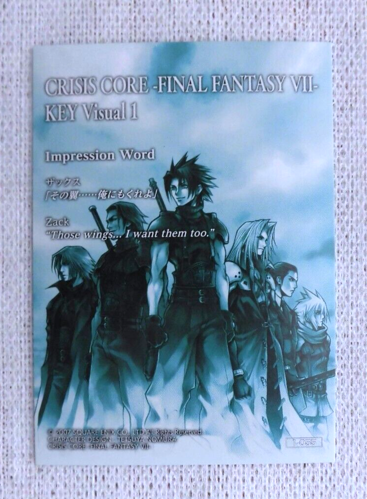 Final Fantasy VII card 1-055 | eBay