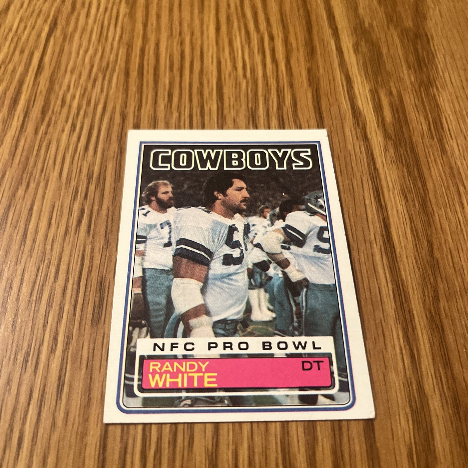1983 Topps Randy White Dallas Cowboys 57 Ex Free Shipping 