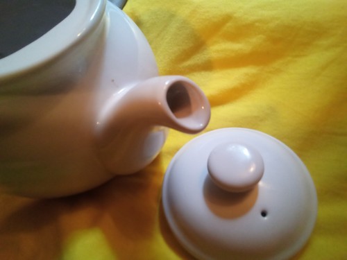 Corelle SHADOW IRIS Teapot & Lid Corelle Corning EX condition - Picture 6 of 6