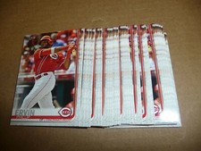 2019 Topps BASE LOT OF 100 CARDS PHILLIP ERVIN REDS #558
