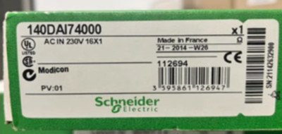 NEW Schneider Modicon Quantum 140DAI74000 230 VAC Isolated Discrete Input Module