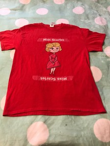 scarlet red t shirt