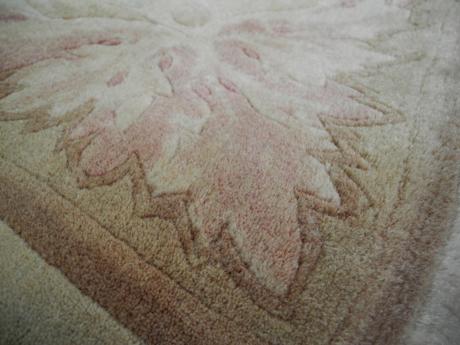 Vintage Handmade 9' x 6' XLarge JOHN LEWIS Aubusson Floral Oriental