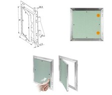 Plasterboard Revision Door Access Panels with Aluminium Frame Inspection Hatch
