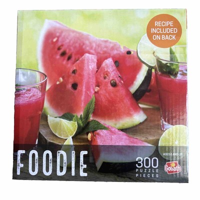 Goliath Foodie Watermelon Smoothie 300 piece Jigsaw Puzzle w/ Recipe