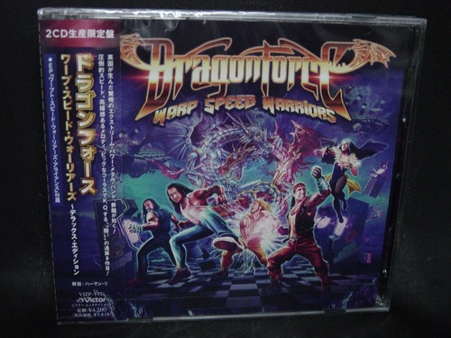 Dragonforce Warp Speed Warriors JAPAN 2CD DELUXE EDITION DragonHeart Power Quest