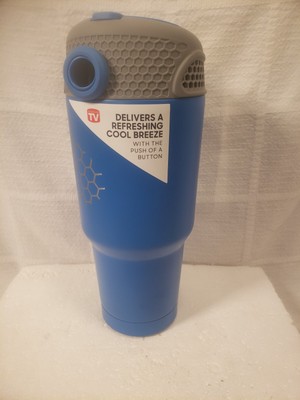 Sharper Image BZB07112 Breeze Blast Personal Air Cooler - Blue