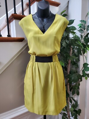 dress as a cocktail MONACO DRESS CHARTREUSE