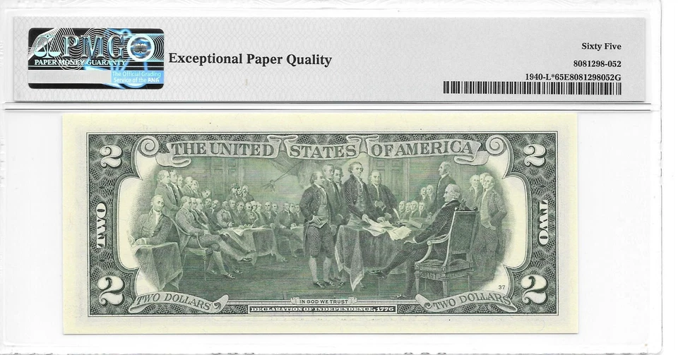 2013* San Francisco $2 FRN STAR (L* Block) PMG 65 EPQ Gem Uncirculated - Image 2 of 4