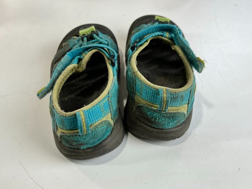 KEEN Toddler Kids Green Water Sandals Shoes Size 11 Hiking Camping Waterproof - Picture 5 of 10