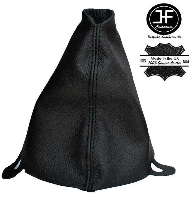 BLACK STITCHING E BRAKE LEATHER BOOT COVER FITS MINI COOPER R50 R53 S