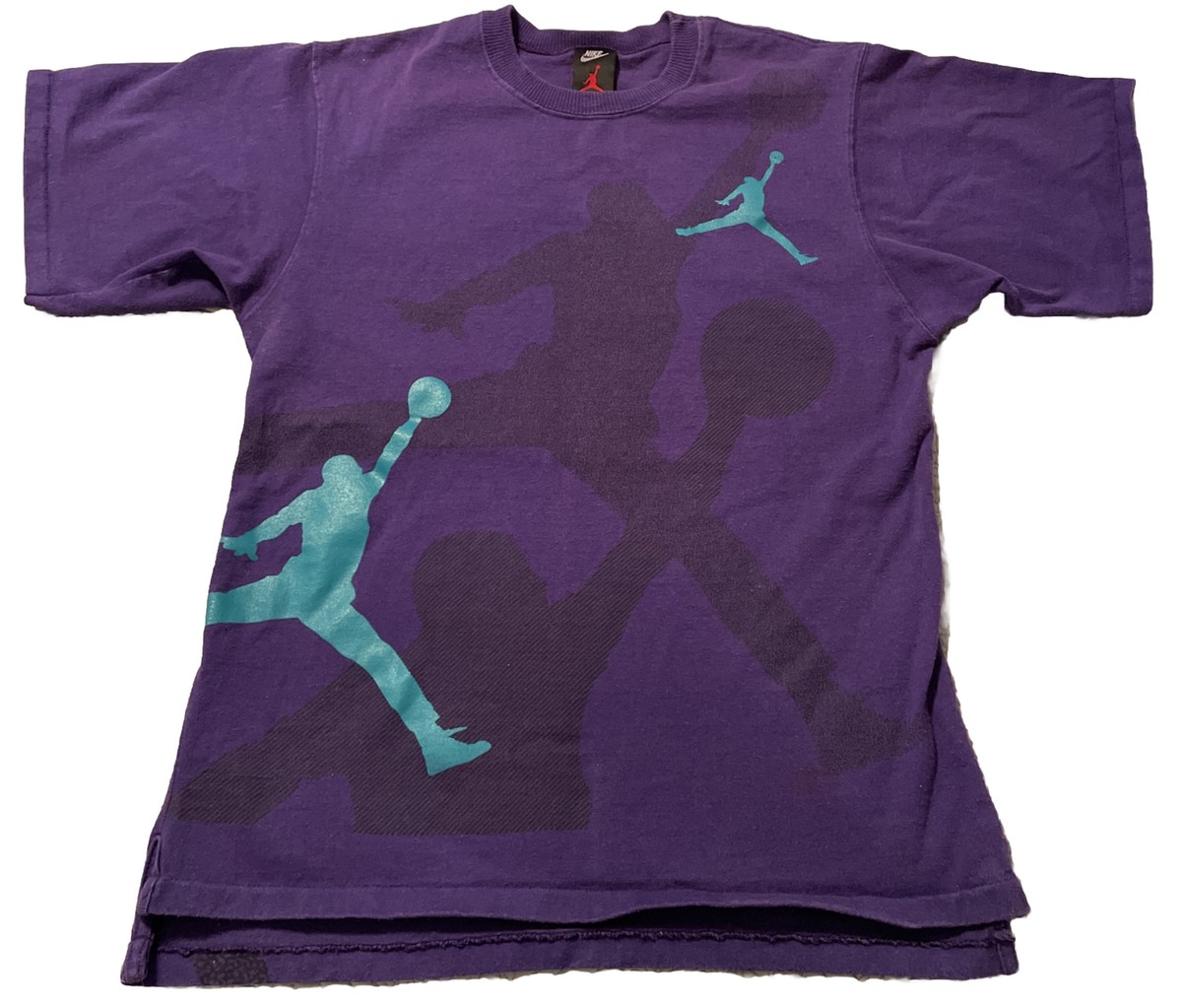 Vintage 90s Nike Jump Man Single Stitch T-Shirt Men's Size S