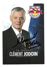 DEL AK - Orig. Signiert - 19/20 - Cl&eacute;ment Jodoin - EHC Red Bull M&uuml;nchen - Coach