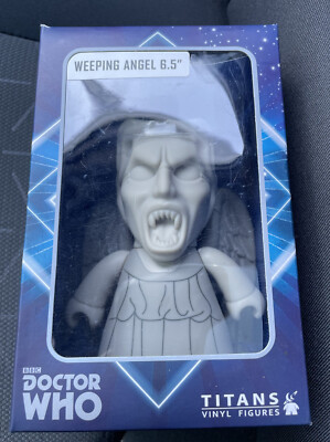 NIB Dr Who Tardis Titans Vinyl Figures - Doctor Who - WEEPING ANGEL Sealed New