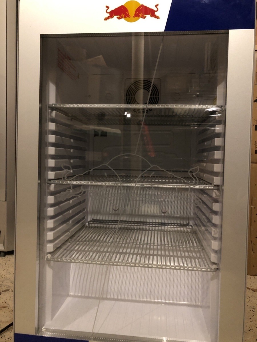 New Red Bull Mini Fridge GDC ECO Medium Drink Refrigerator Cooler