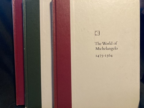3 Time Life Library of Art Hardcover Giotto, Van Gogh Michelangelo PET RESCUE