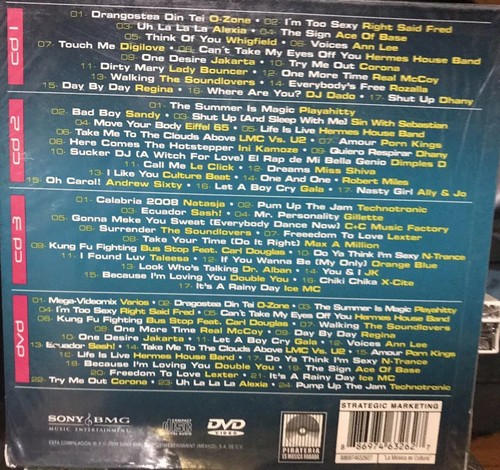 3cds & DVD 70s 80s 90s ESSENTIAL DANCE HITS Mega Video Mix Double U Ini Kamoze - Picture 2 of 2