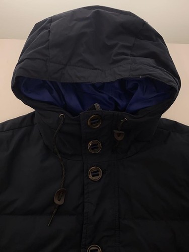 BEAMS HEART down Jacket polyester navy S Used - Picture 7 of 8