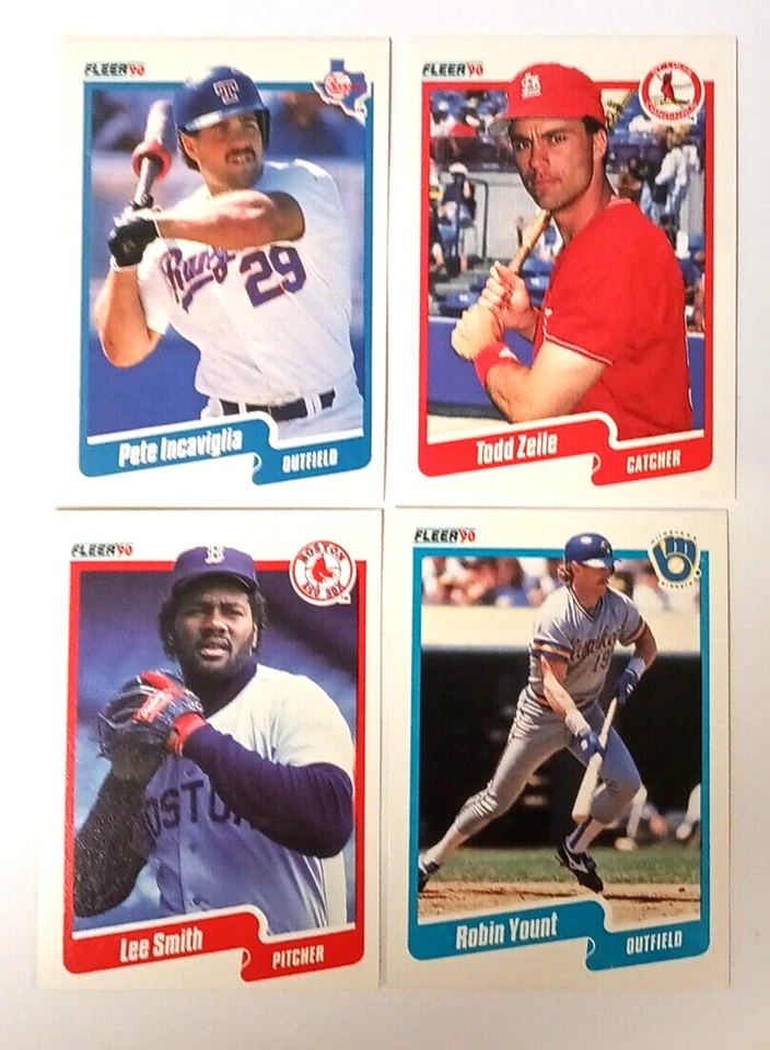 1990 Fleer Baseball, #201-400, You Pick, COMPLETE YOUR SET!! - Image 3 of 4