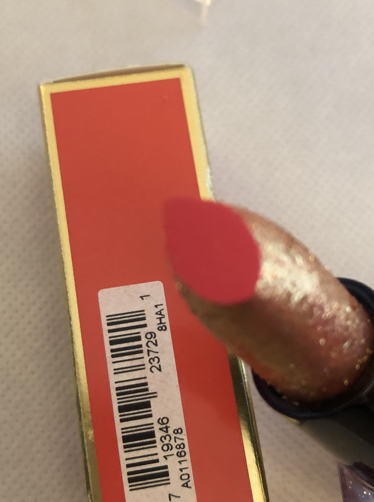 Juicy Couture Glitter Velour Lipstick Shade Not Your Babe 02 3.8g NIB