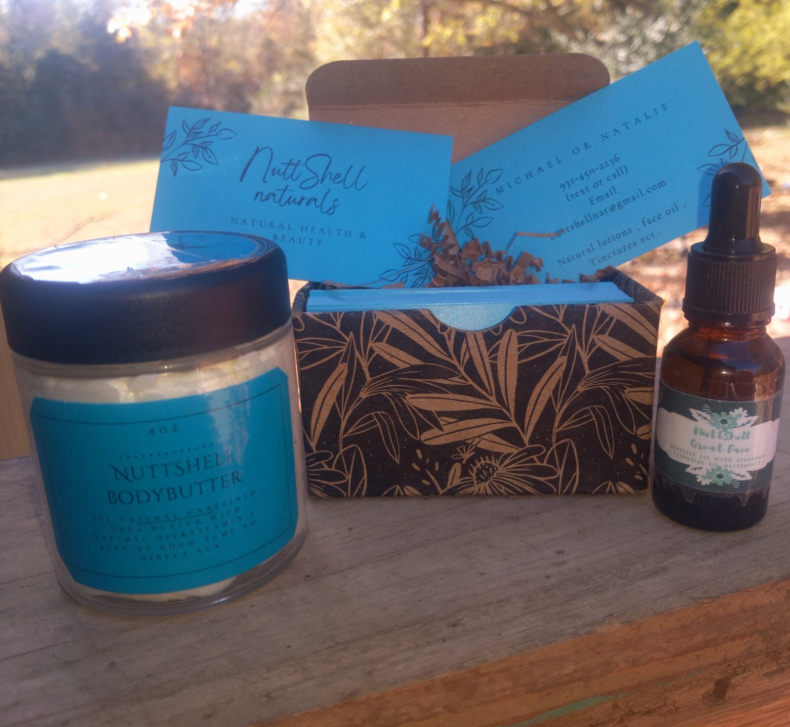 Natural whipped body butter