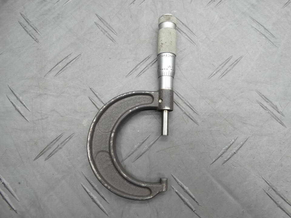 Brown & Sharpe 12 Micrometer .001in Machinist Tool Vintage eBay