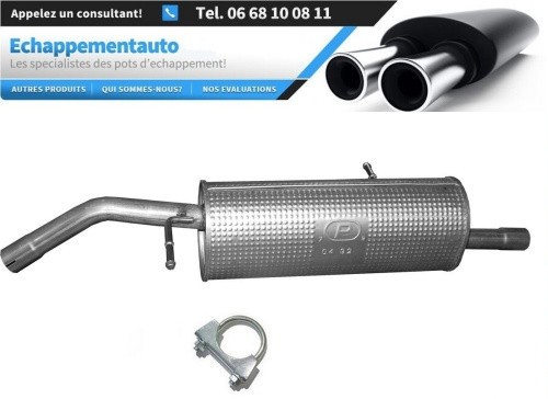 Silencieux Citroën DS3 VTi pour supprimer le bruit de friture et fuite gaz
