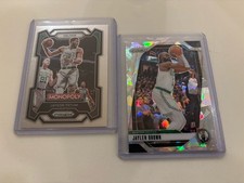 Prizm Jaylen Brown Ice Prizm + Prizm Monopoly Jayson Tatum Celtics