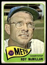 1965 Topps Roy McMillan (ST) New York Mets #45